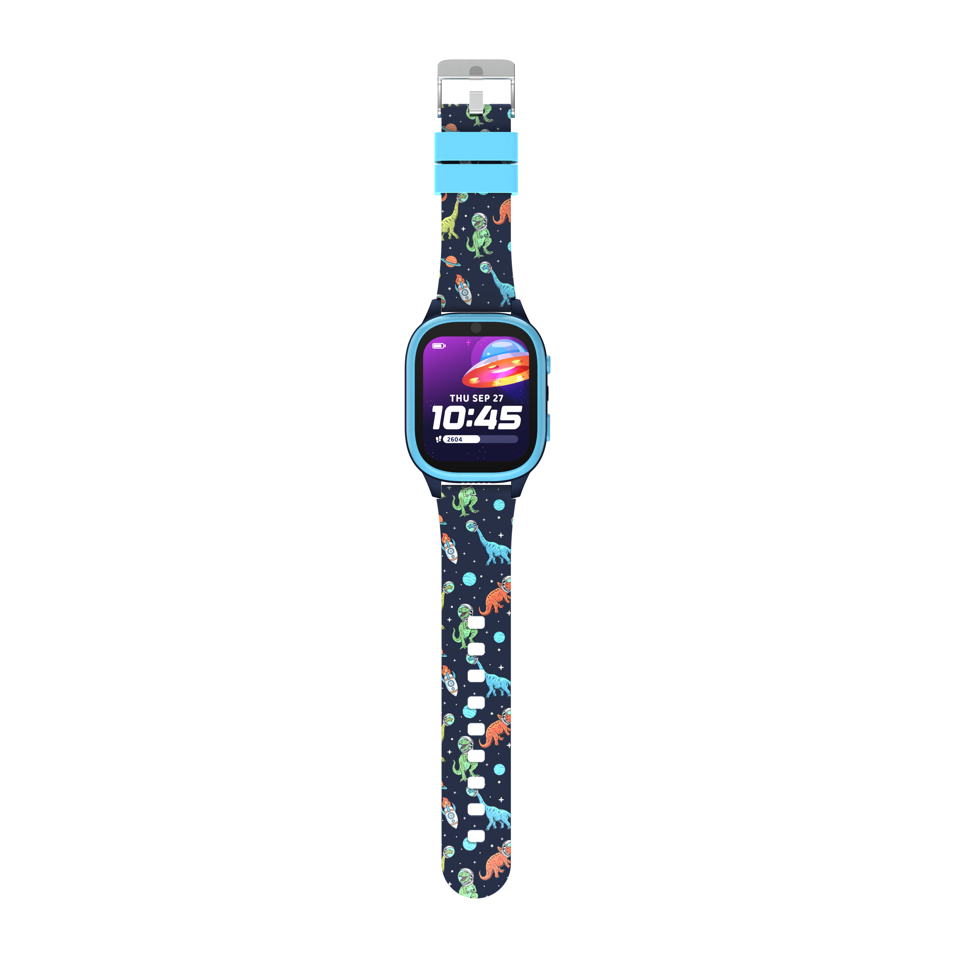 PlayZoom 4 Kids Smartwatch: Blue and Black Print