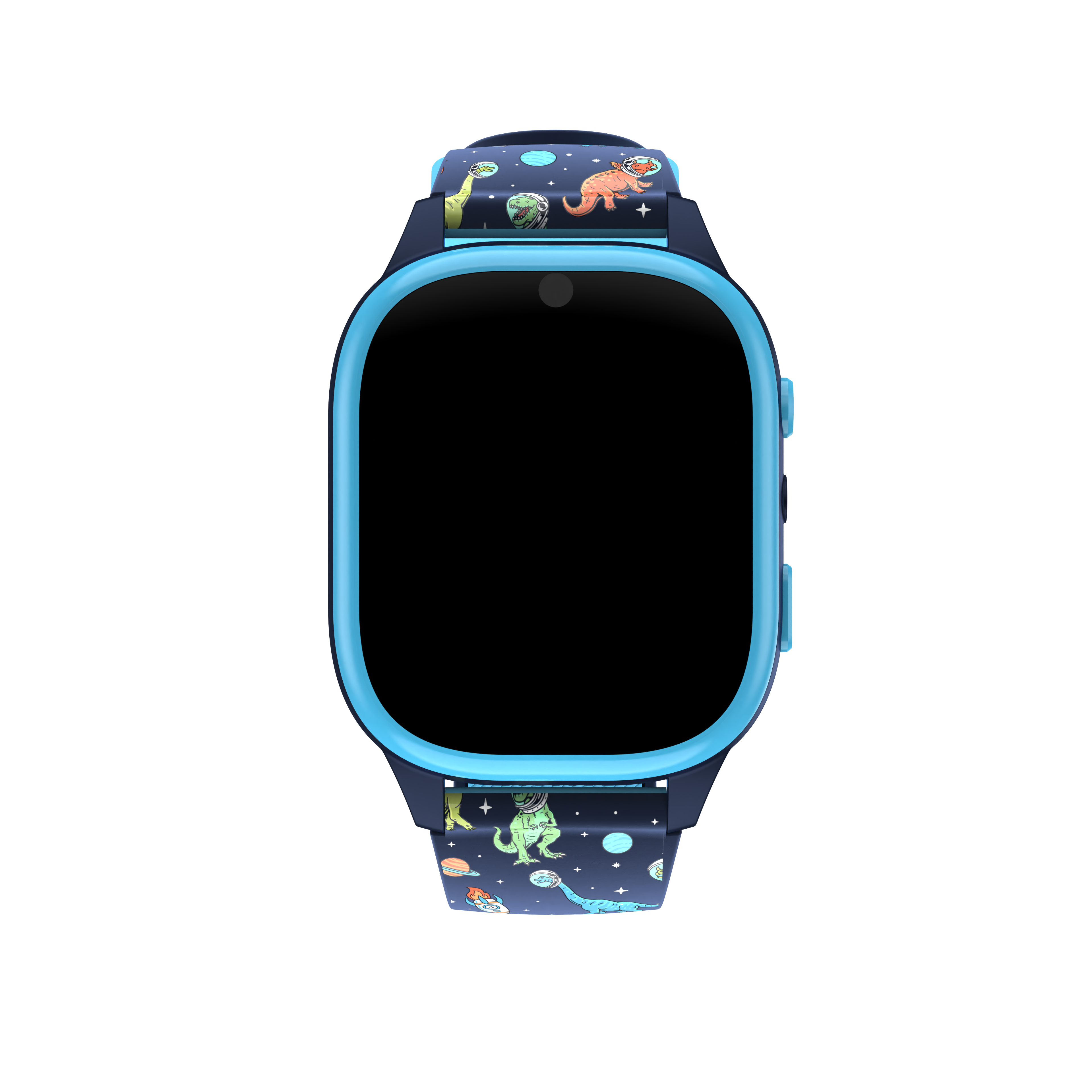 PlayZoom 4 Kids Smartwatch: Blue and Black Print