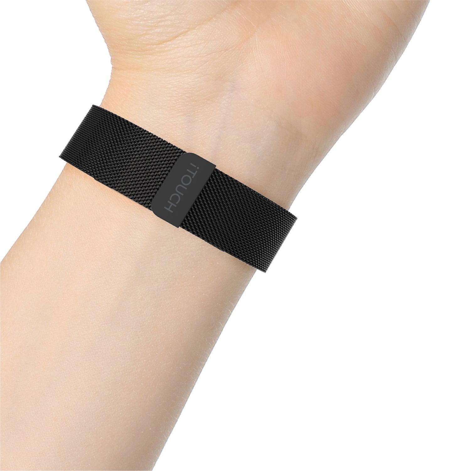 iTouch Air 3 40mm, Sport 3 & Sport Interchangeable Strap: Black Mesh affordable smart watch strap