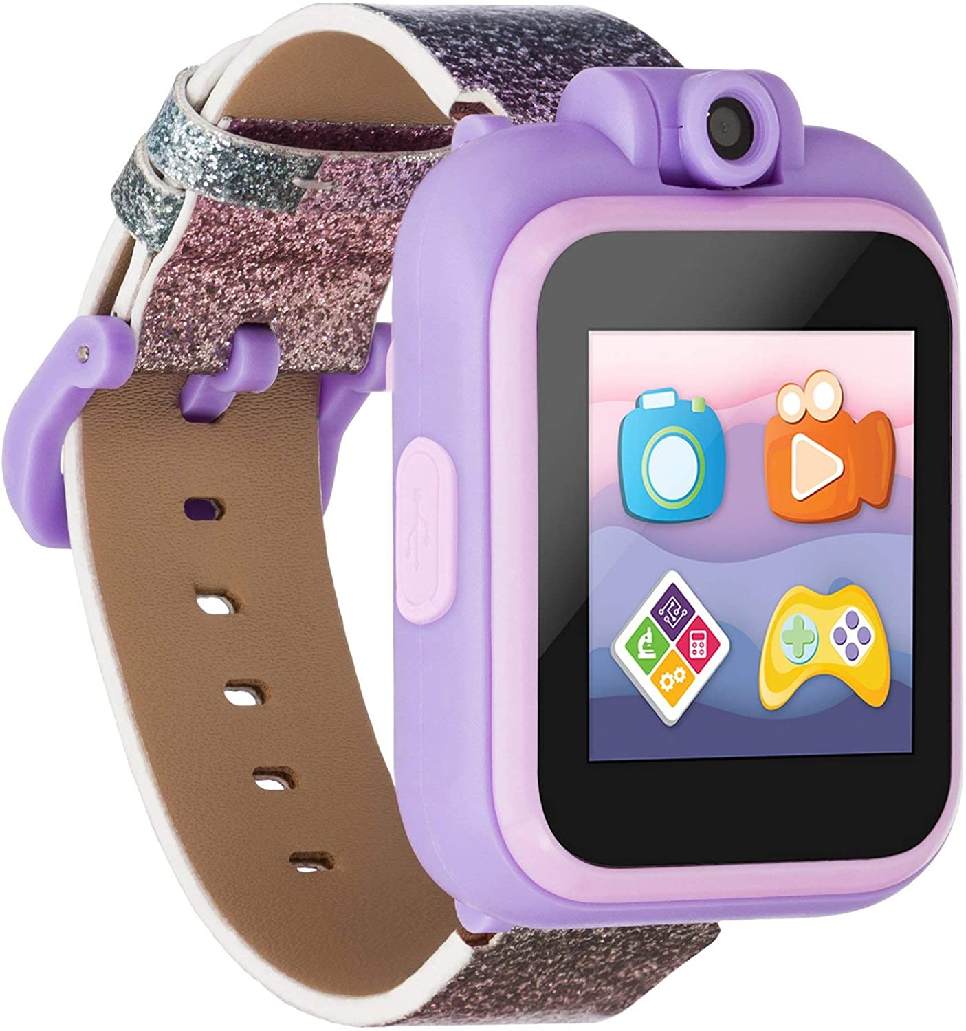 PlayZoom 2 Kids Smartwatch: Purple/Pink Glitter